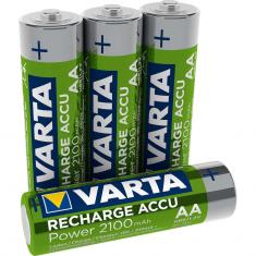 OXE Nabíječka baterií AA na 12 ks a 12 ks nabíjecích baterií Varta 56706 R6 2100mAh NIMH basic