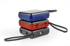 OXE Powerbanka do kapsy, kapacita 10000 mAh, černá